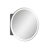 Зеркальный шкаф EQUIL Smile LED D600 подвесной графит софт 100_100_2891327
